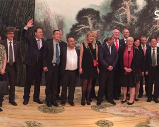 Dienstreise der Delegation der Stadt Duisburg nach China im September 2015